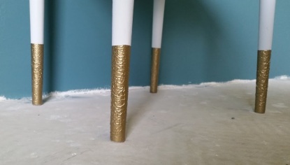 Side Table Gold Legs